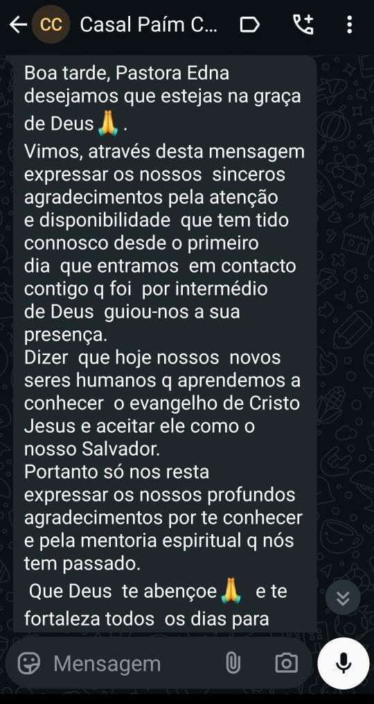 Depoimento Casal Paím — parte 1