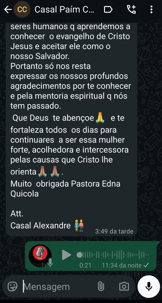 Depoimento Casal Paím — parte 2